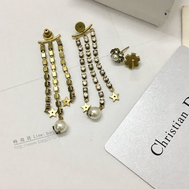 Dior飾品 迪奧經典熱銷款耳釘 Dior高端品質耳環  zgd1003